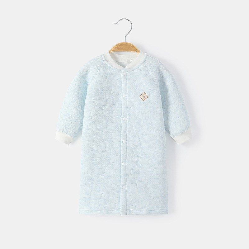 宝宝睡袍秋冬季婴儿睡衣纯棉保暖夹棉儿童睡裙男女童防踢被连体衣,童装/婴儿装/亲子装,家居服连体衣,淘宝优惠券,粉丝福利购,淘宝优惠卷