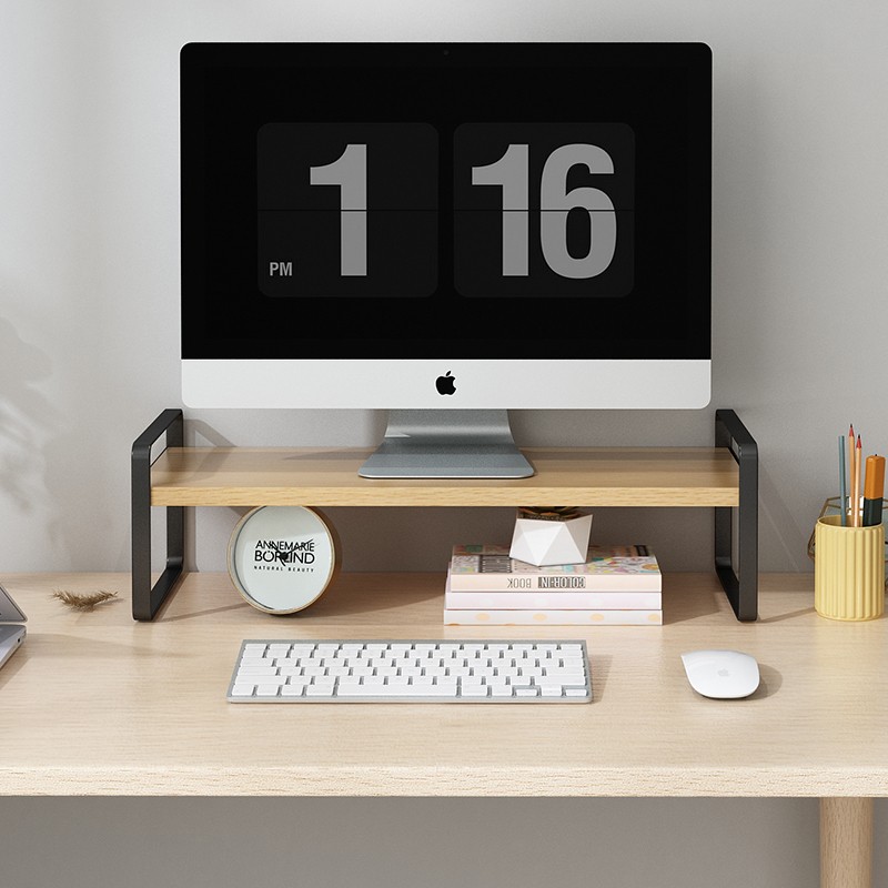 台式电脑增高架办公桌面收纳置物架显示器抬高架底座支架垫高架子