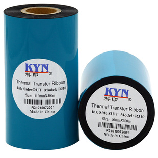 机 300m 条码 100 机碳带110mm 增强型蜡基碳带条码