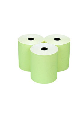 收银纸57X50黄色热敏打印纸58mm外卖小卷纸饭店前台收款超市小票