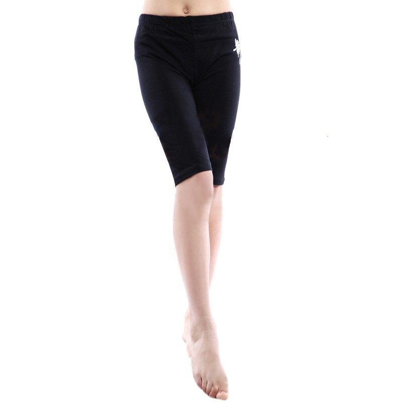 儿童新款6岁中性短裤女童跳舞全棉五分裤中裤纯黑少儿体操裤紧身,童装/婴儿装/亲子装,儿童演出服,淘宝优惠券,粉丝福利购,淘宝优惠卷