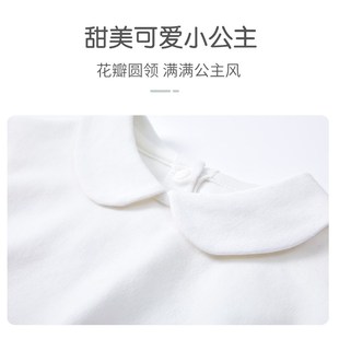 儿童娃娃领假领子纯棉白色衬衫 领宝宝半高领防风假衣领内搭毛衣领