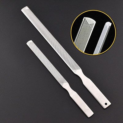 指甲锉打磨条不锈钢修磨厚硬脚趾甲灰H甲锉修甲挫刀磨甲器美甲砂