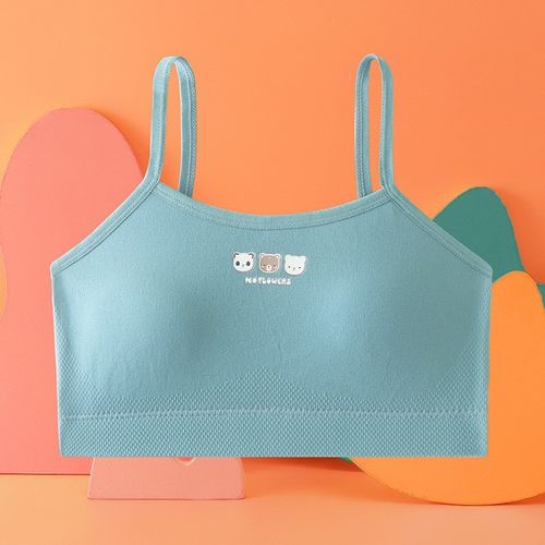 高中生少女文胸青春期发育胸罩亲肤薄款新疆棉质内.衣女初中生