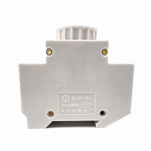 永信 船用导轨式熔断器底座RL98B/R026/RL8B-125安 D03 保险丝座