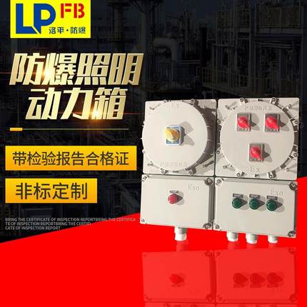 BXM(D)53系列防爆照明动力配电箱 生产防爆外壳 箱体厂家洛平防爆