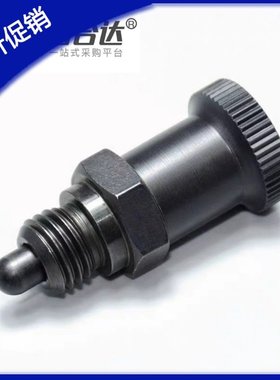 分度销嵌入式细牙螺纹旋钮柱塞ZAY03 04 13 14-M10-M12-M16-M20