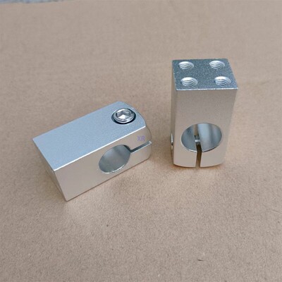 超简易型支柱固定夹带螺