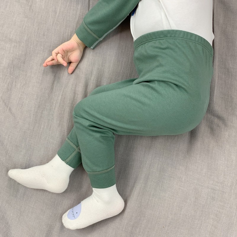 宝宝秋衣套装秋衣裤全棉无骨儿童睡衣棉毛衫家居服婴儿内衣打底