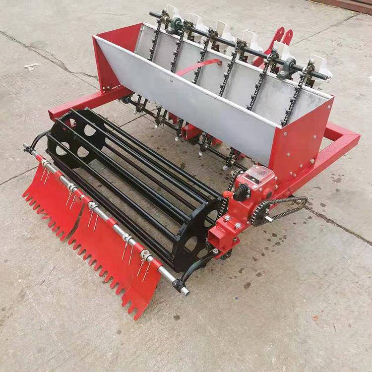 现货大蒜播种机种蒜机药材桃核山药豆药材螺丝菜大蒜播种机