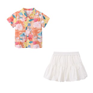 港风儿童服装女童复古走秀男童套装80年代演出服怀旧童装90幼儿园