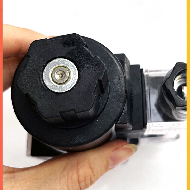 挖掘机改装旋转电控抓木器夹木机鹰嘴钳电子阀电池阀电磁阀配件