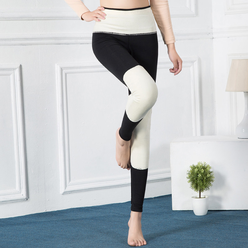 线裤女高腰单件秋裤加绒护腰护膝加厚修身内穿纯棉高腰薄款保暖裤