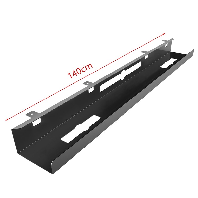 办公桌穿线槽会议桌走线管办公桌走线槽升降桌配件底藏线理线管