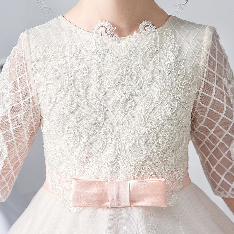 儿童礼服白色主持人公主裙花童钢琴演出服女童婚纱圣诞节蓬蓬纱裙,童装/婴儿装/亲子装,儿童礼服,淘宝优惠券,粉丝福利购,淘宝优惠卷