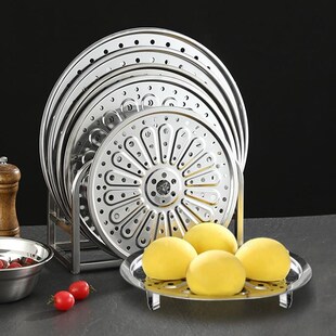316不锈钢蒸架锈钢小迷你 蒸盘蒸锅篦子蒸片炒锅蒸屉蒸笼隔水高脚