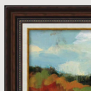 欧式油画框装裱数字油画外框线条免组装空框带内衬3040可定制尺寸