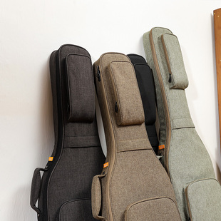 ruiz鲁伊斯电吉他琴包双肩揹包加厚防水贝斯包手提箱包防水可托运