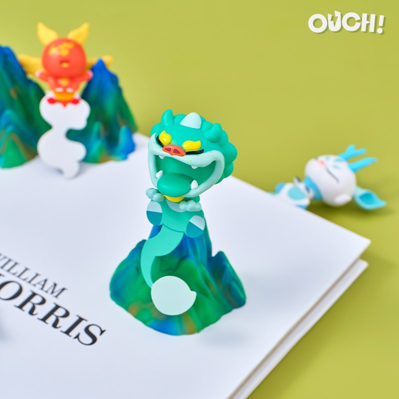 【儿童节礼物】山海经立体书签玖伍米橙3d立体书签动物书签国潮新