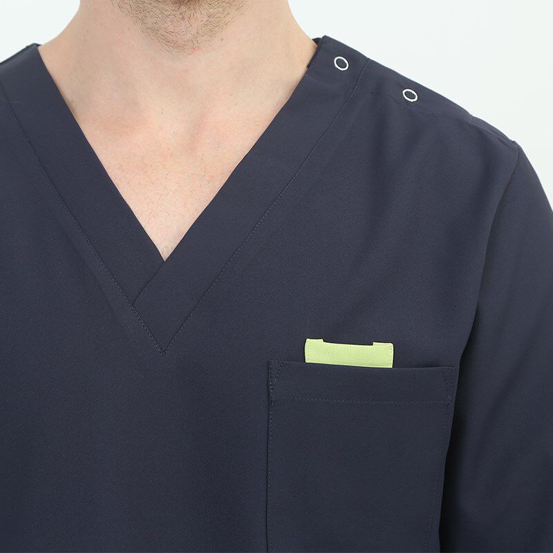 南欧鱼手术室衣服隔离洗手衣男长袖刷手服美容医院医生工作服冬季