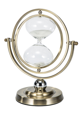 地球仪时间沙漏计时器摆件创意个性生日礼物客厅办公桌家居装饰品