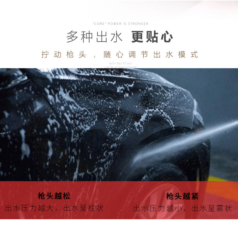 车载洗车机220v高压水枪家用家电空调热水器抽油烟机清洗工具全套