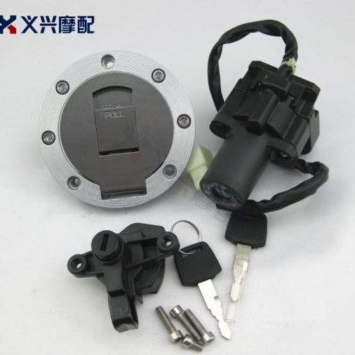 XJR400 油箱盖锁 电门锁 XJR400全车套锁 3锁