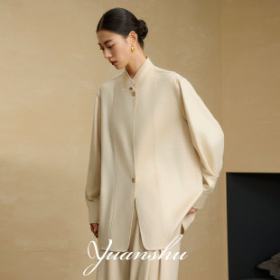 LP高定系列 衬衫 意大利LP丝羊绒定制系列中式 女装 美学款 原束