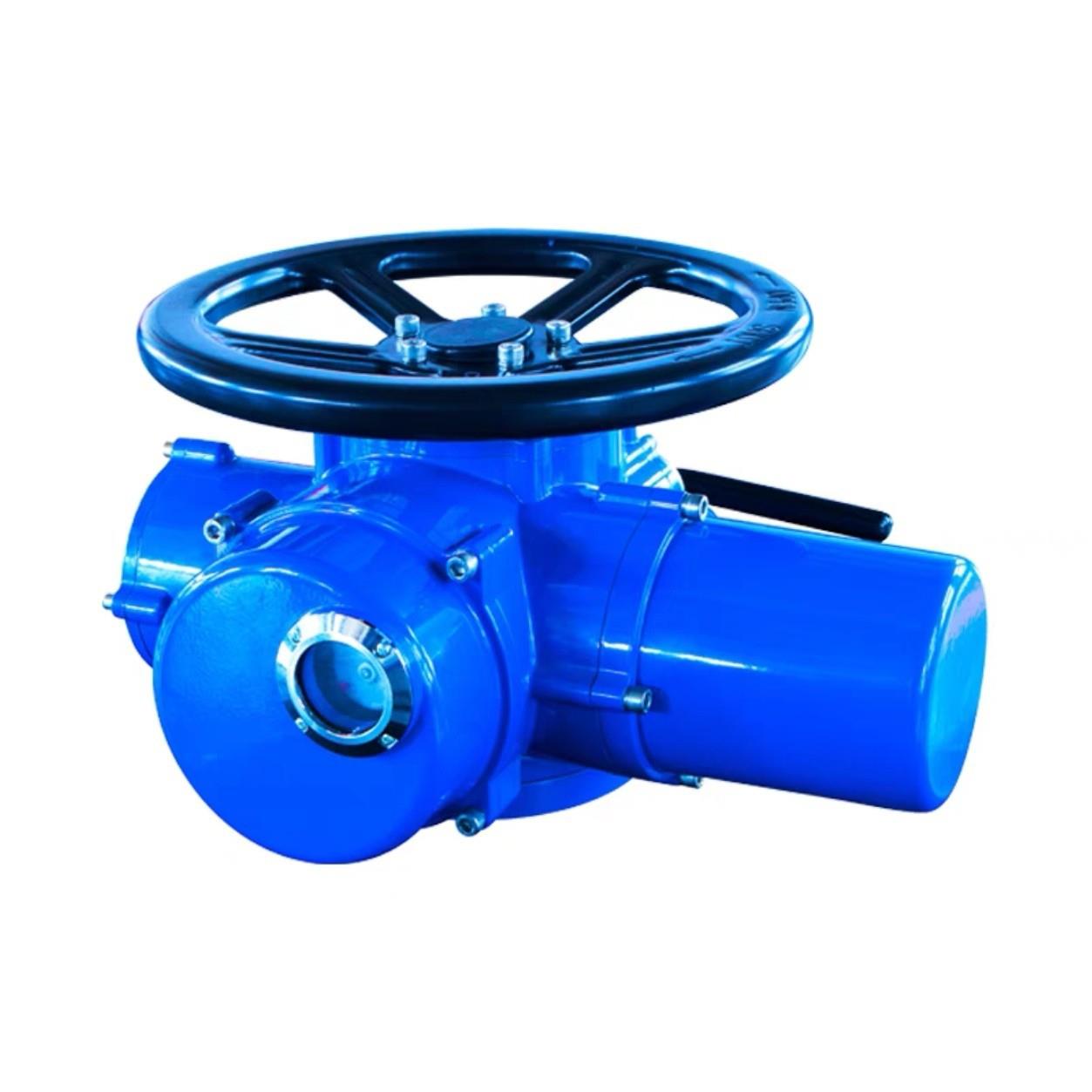 实体厂家普通开关型智能一体化电动执行器手电两用电动头启闭机