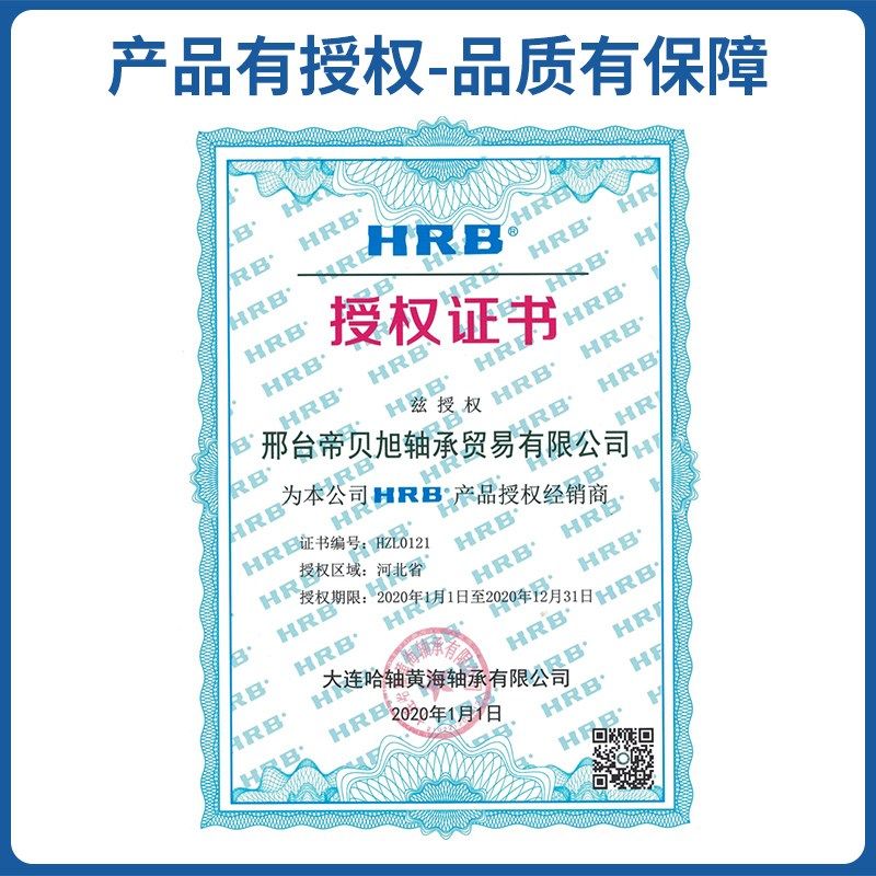 正品哈尔滨HRB轴承16006 16007 16008 16009 16010 16011-2Z -2RZ