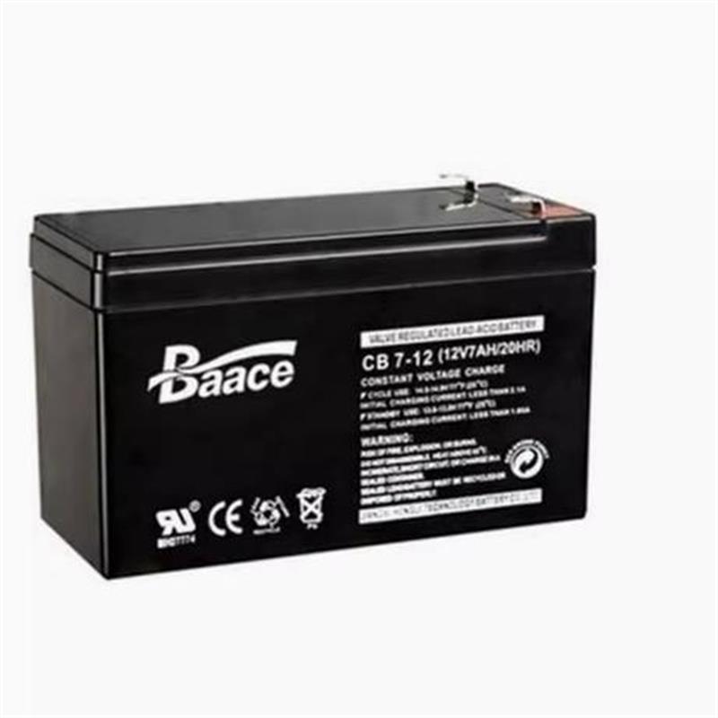 Baace蓄电池 CB9-12H 4.5 5.0 7.0 17 24 12V7.5AH/20HR 恒力电池