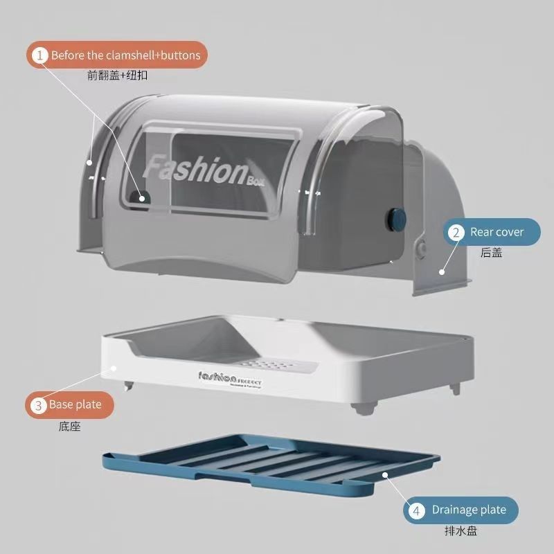 收纳盒置物架防尘桌面家用马克杯可沥水杯架放水杯的盒子托盘双层,家庭/个人清洁工具,杯架,淘宝优惠券,粉丝福利购,淘宝优惠卷