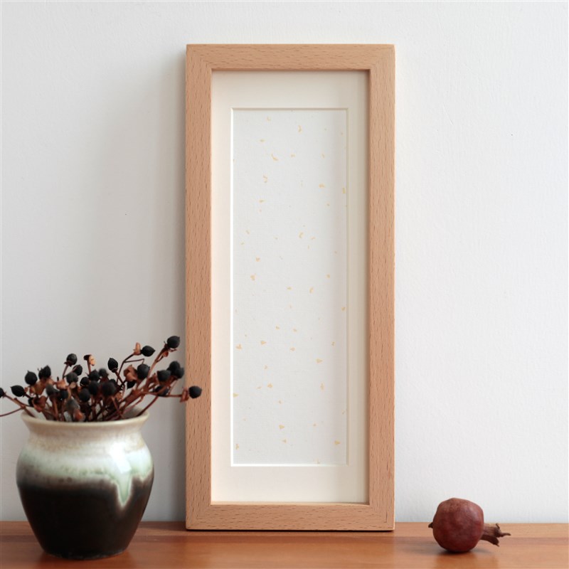 窄框空白书法相框自己写实木相框摆台摆件简约创作礼物装饰画DIY