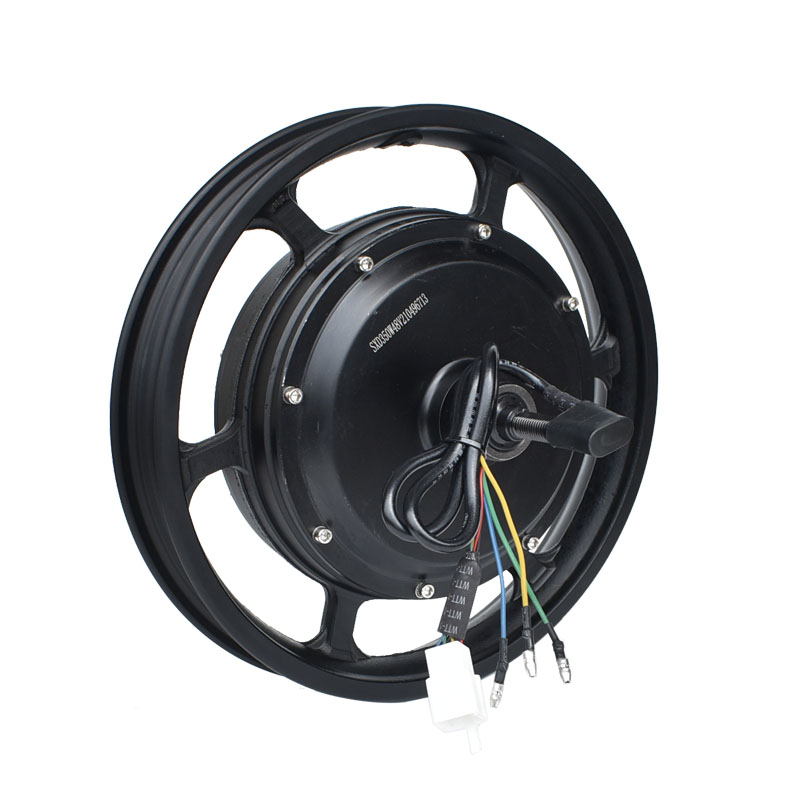 折叠电动车电机12寸14寸16寸18寸锂电池无刷电机代驾车外卖48伏