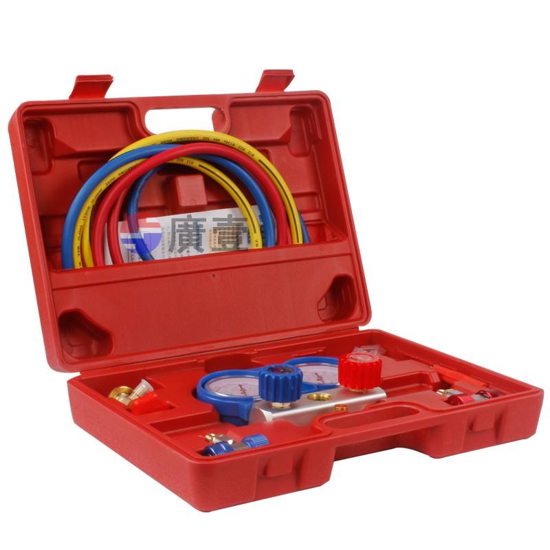 汽修家用雪种表加氟表冷媒表冷媒空调表R134A/R22/R410制冷压力表