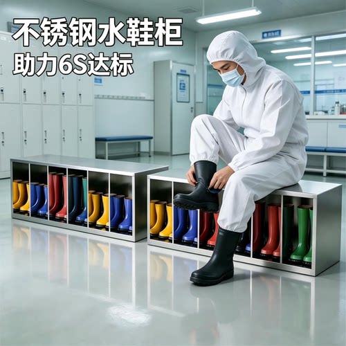 工厂直营不锈钢鞋柜！