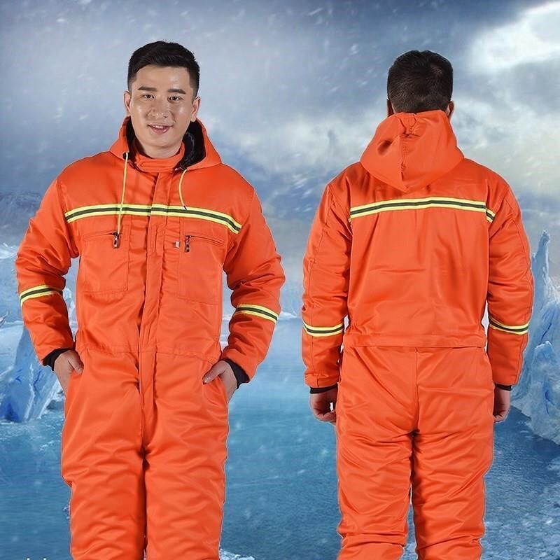 冷库防寒服服连体防水防冻防寒保暖工作服袄裤