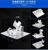 背板自粘喷头挂钩墙钩吊钩底板墙挂冲澡洗浴架浴房挂架