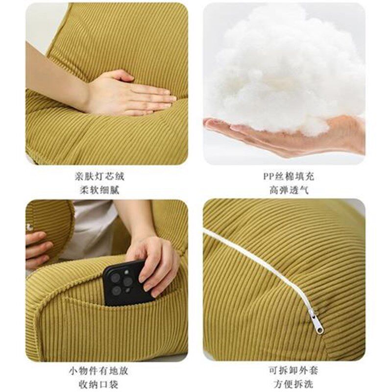 床靠垫软包护颈护腰靠枕沙发床上孕妈妈产后喂奶看书靠背拆洗