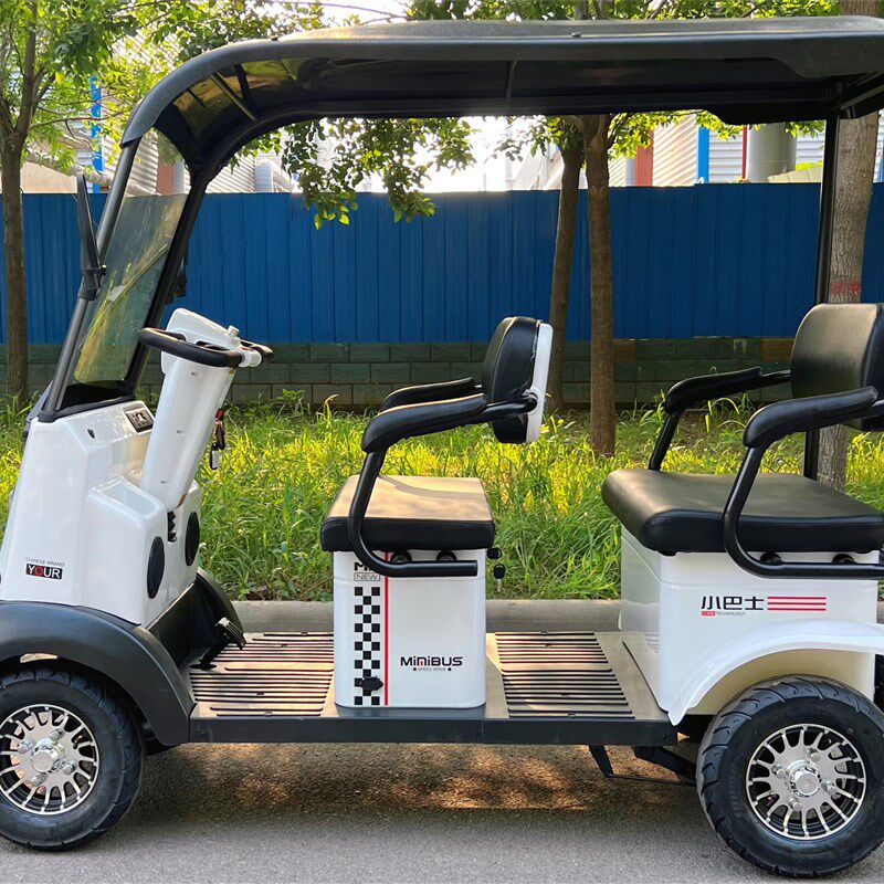 小巴士新款经典座老年代步车接送孩子电动轮车客货两