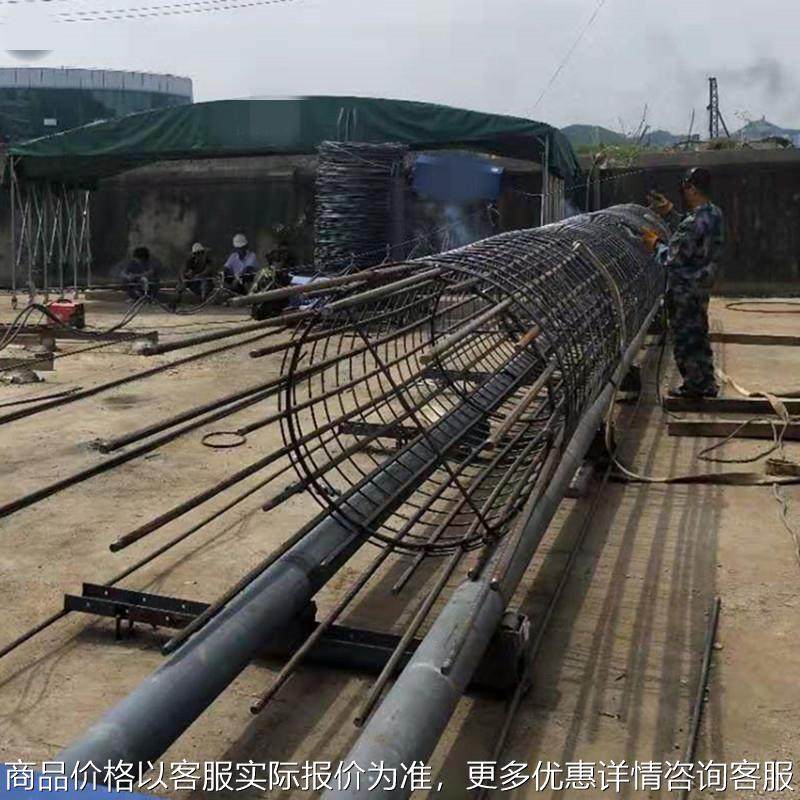 厂家箱梁T梁用钢筋笼滚笼机 地笼机 电动半自动钢筋笼绕筋机米