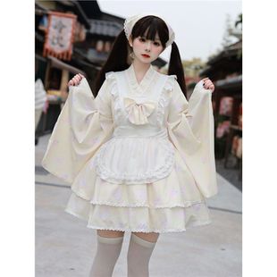 棉花糖原创设计小甜心Lolita套装洛丽塔连衣裙lo裙洋气正版