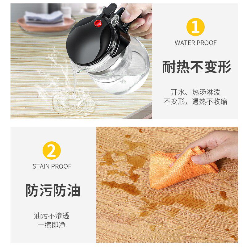 加厚木纹纸宿舍桌纸防水防油子家具翻新书桌墙纸自粘