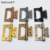 世连泰免槽子母合页房门木门合叶黑色轴承静音加厚铰链寸寸