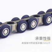 青古铜色静音移门吊轮吊滑轮木门吊轨阳台推拉门移门轮轮只价