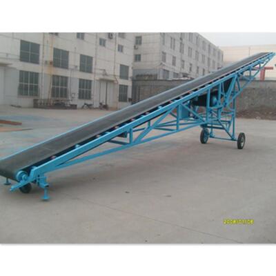 云送TD75南多功皮带输机可升降带运输皮机能价格移动式皮带输送机