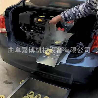 四川庙会用汽油双机头膨化牙机空心棒月弯香酥LNG果机配高腰带酥