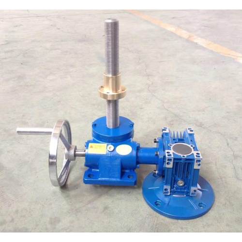 丝杆升降机SWL蜗轮蜗杆螺母升降手摇手动电动螺旋小型提升机