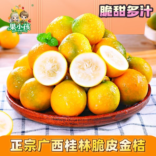 果小孩正宗广西桂林脆皮金桔