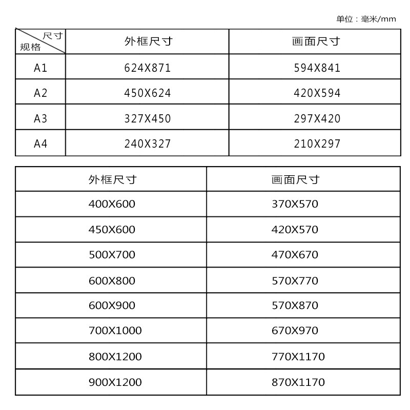 启式铝合金海报框边框广告框架挂墙大相框画框